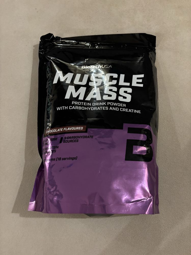 Протеин BioTechUSA Muscle Mass 1 кг (Chocolate Flavour)