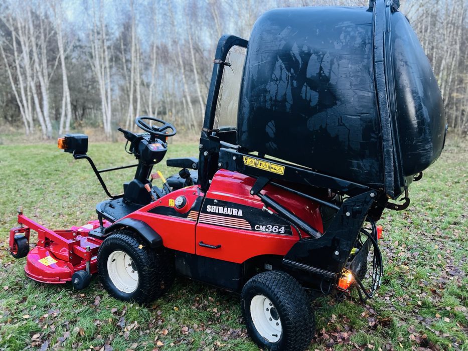 Traktorek kosiarka Shibaura CM 364 4x4 pług 35 PS diesel