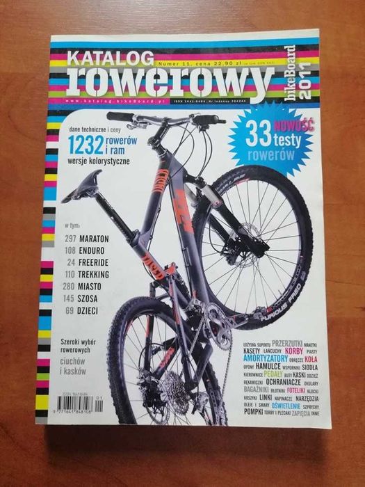 Katalog Rowerowy BikeBoard 2011. Przegląd rynku rowerowego.