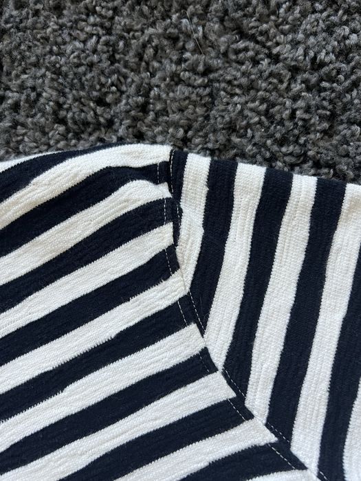 Светр чорний в полоску смужку лонгслів тільник zara 36 оригінал