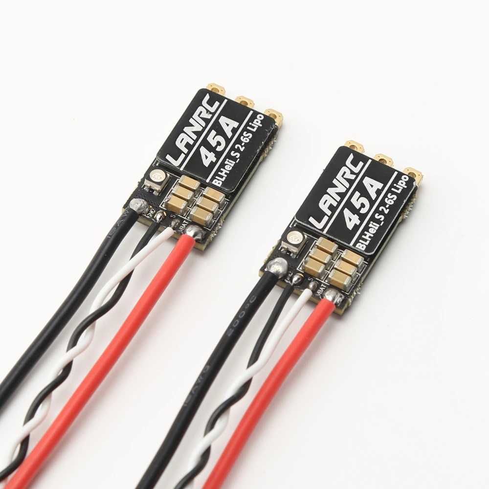 ESC , Бесщеточный регулятор двигателя LANRC 45A BLHeli_S 2-6S