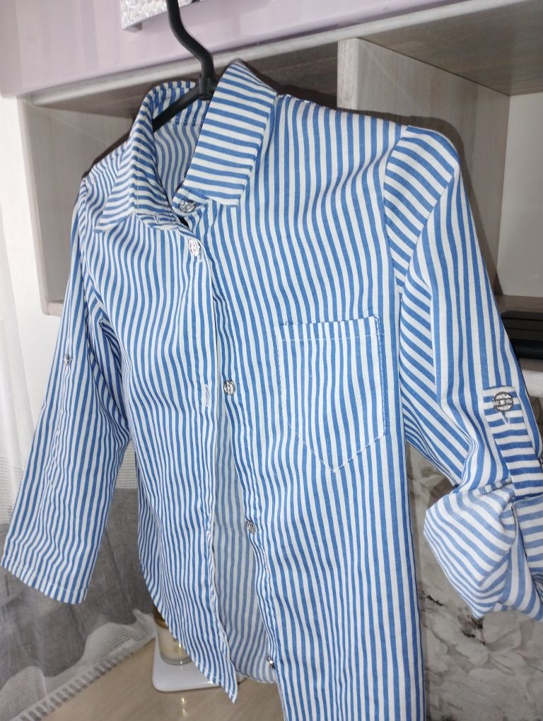 Блузки рубашки на дівчинку 6-9 років