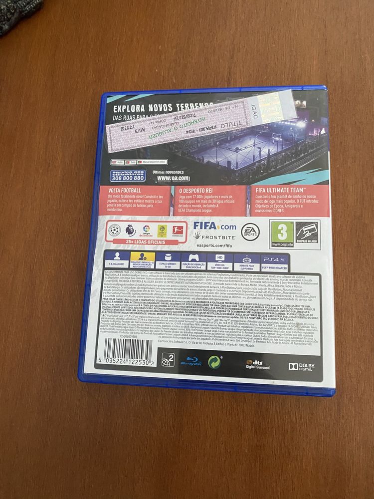 Fifa 20 em ótimo estado