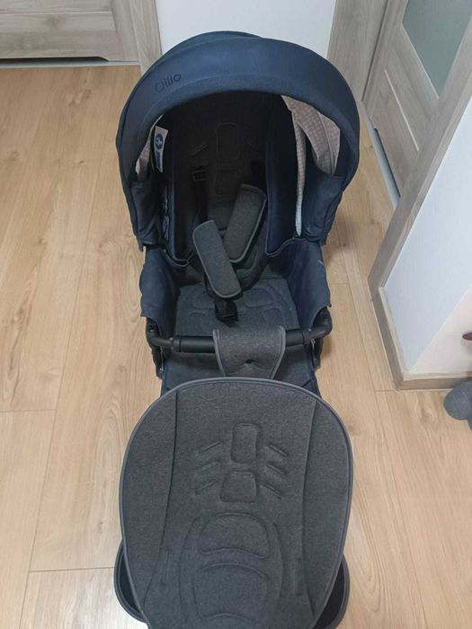 Wózek Camarello Ollio 4 w kolorze granatowym 2 w 1