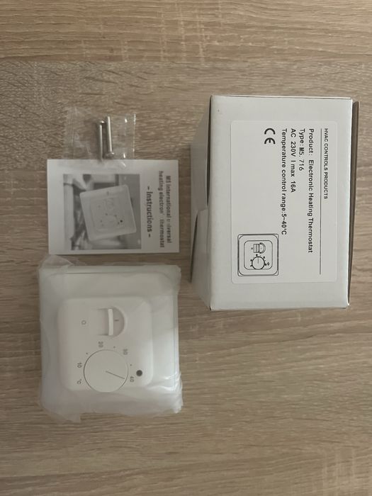 Termostat mechaniczny do folii maty grzewczej sterownik