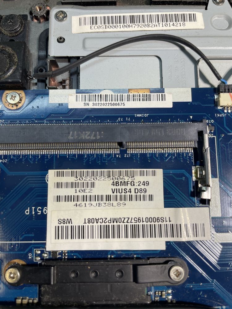 Материнська плата Lenovo IdeaPad S400