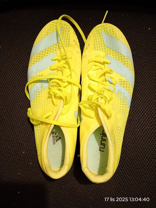 Buty sportowe lekkoatletyczne Adidas kolce 25.5 cm