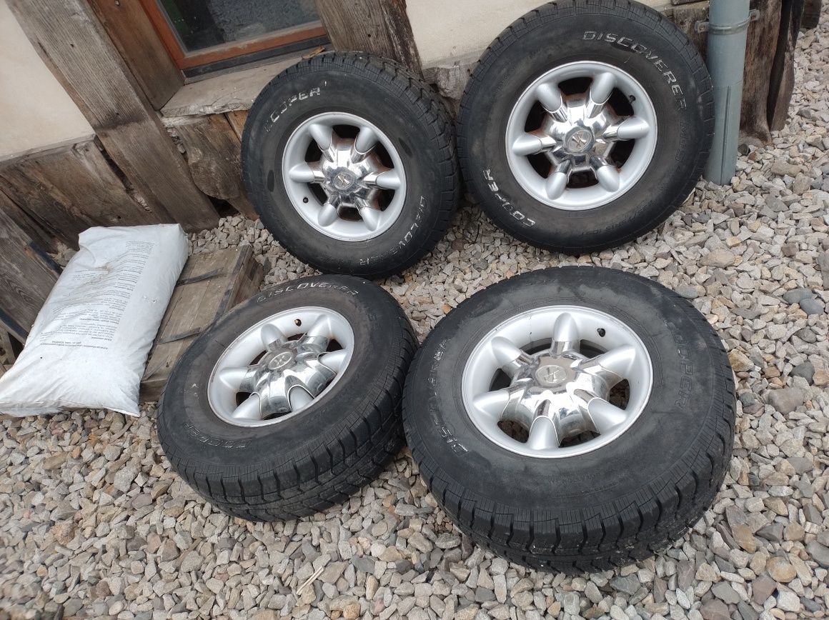 Koła zimowe 6x139,7 R15 do Pajero Galloper