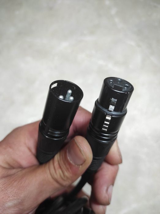 XLR экранированный кабель для микрофона 8 метров папа мама