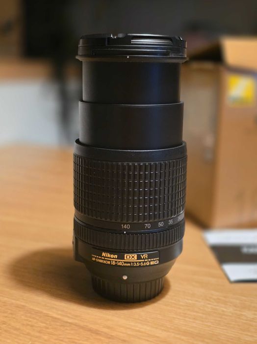 Nikon F Nikkor AF-S 18-140 mm f/3.5-5.6G ED VR gwarancja nie 18-105