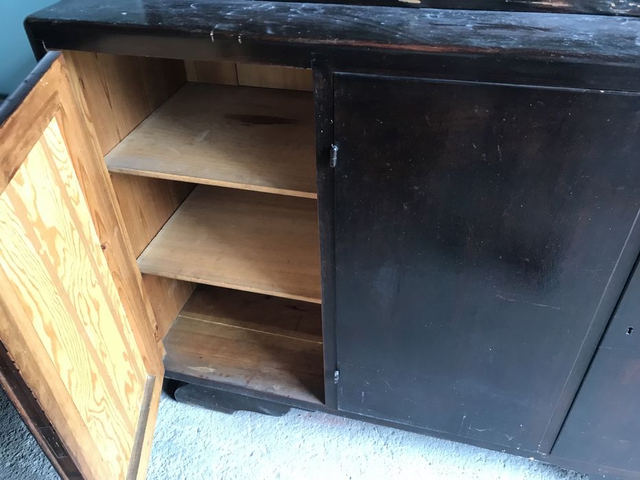 Kredens mebloscianka prl