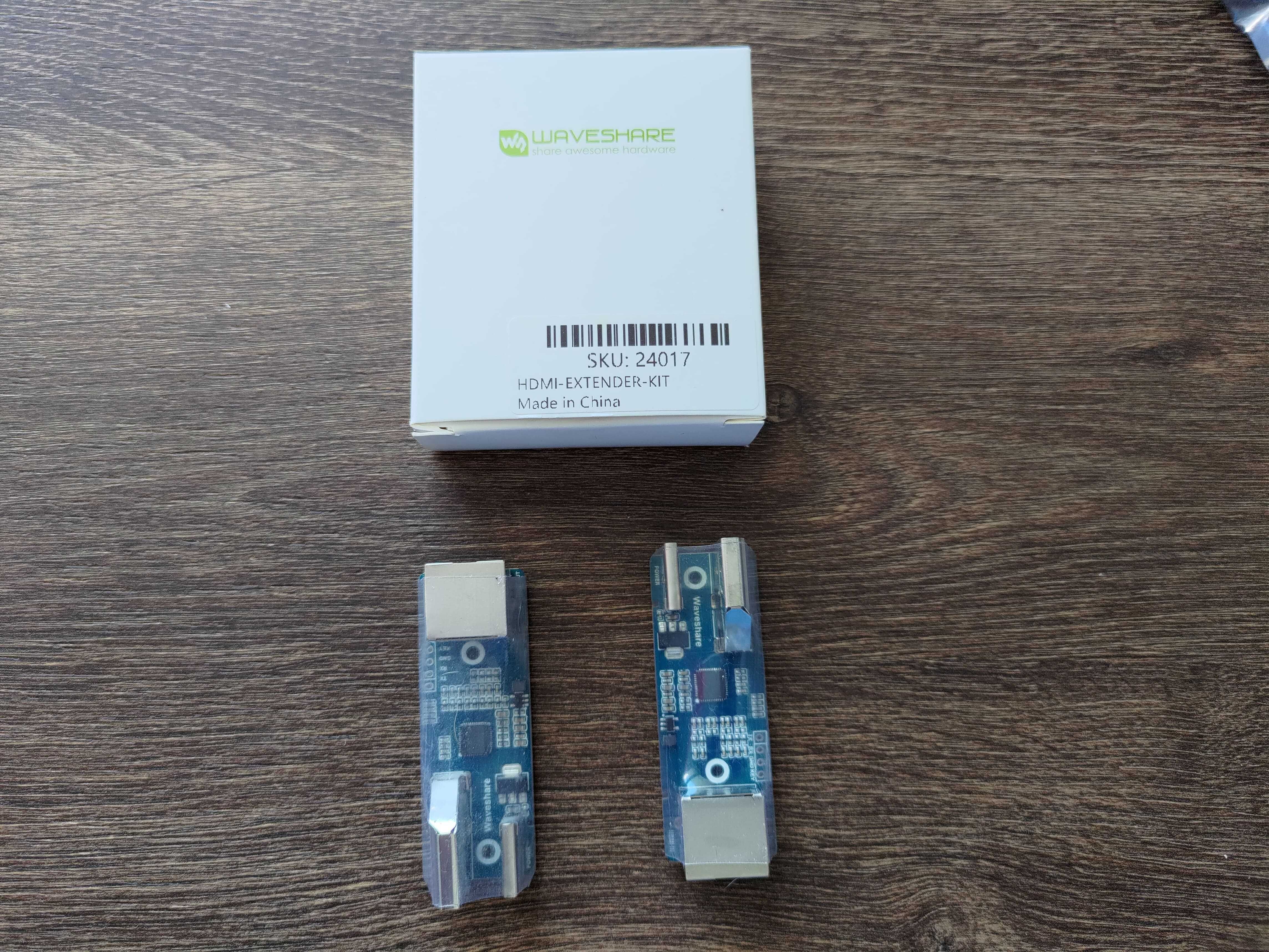 WaveShare HDMI-EXTENDER-KIT - ekstender HDMI do 50m sku 24017
