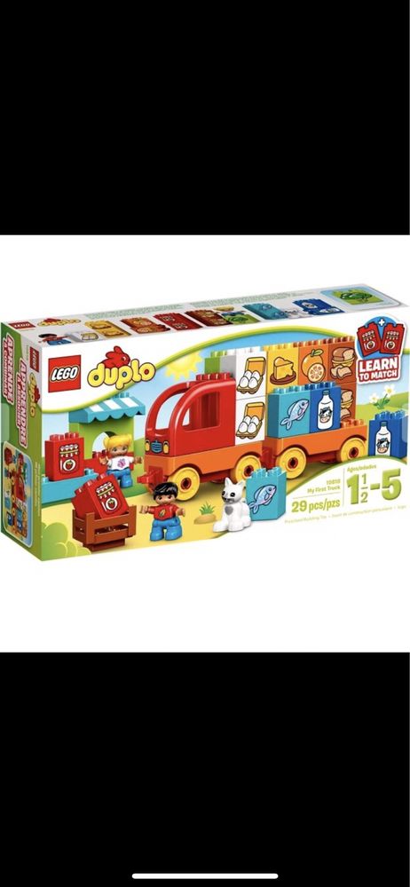 Lego Duplo 10818 moja pierwsza ciężarówka