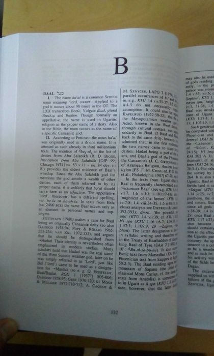 Dictionary of Deities and Demons in the Bible