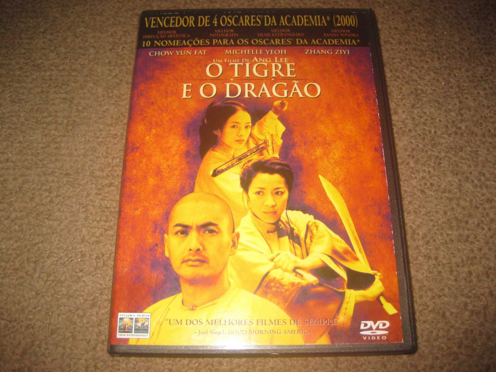 DVD "O Tigre e o Dragão" de Ang Lee