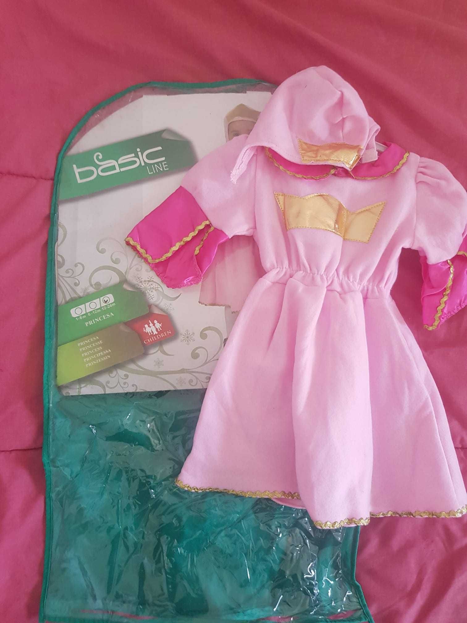Fato princesa medieval 12-24