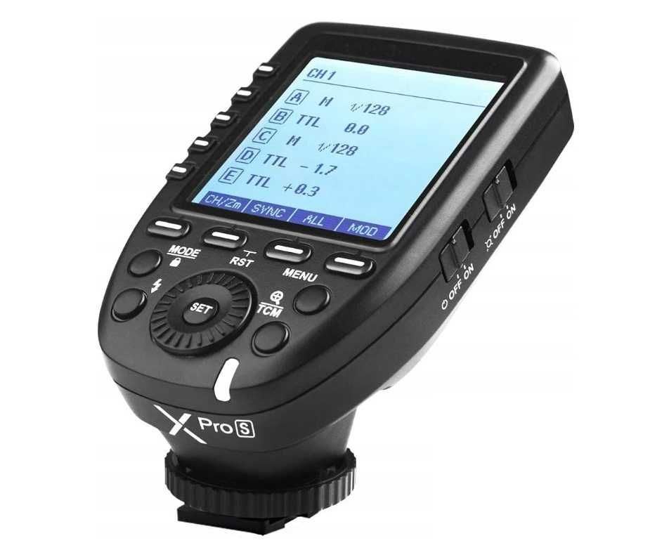 Godox Xpro-S XPros TTL bezprzewodowy wyzwalacz lampy błyskowej 1/8000s
