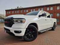 RAM 1500 5.7 401 KM, LPG, Laramie, Kamera, Wentylowane fotele, Panorama