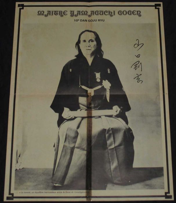 Poster Maitre Yamaguchi Gogen / Opération Dragon Bruce Lee