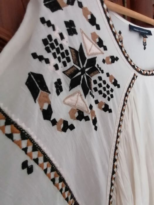 Top manga 3/4 French Connection