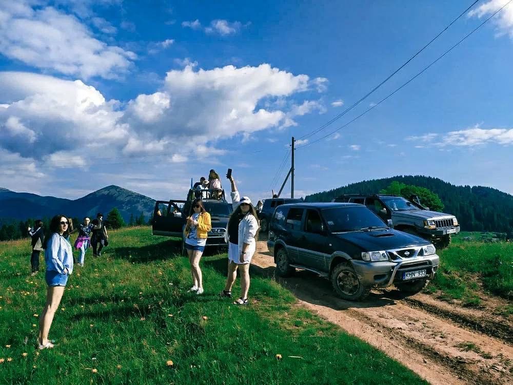 Джип тур, подорожі гороми, джипінг Яблуниця, Ворохта