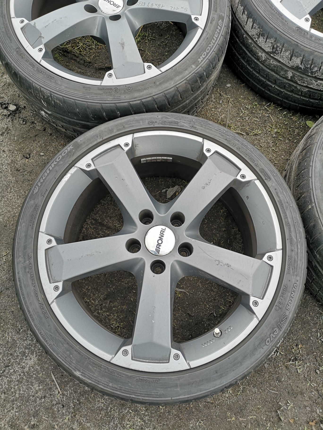 Felgi aluminiowe 5x112 18x8j et35 Audi VW Skoda Mercedes itp