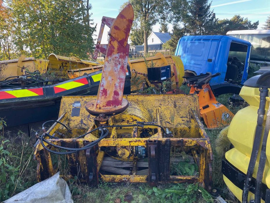Pług wirnikowy dmuchawa do śniegu odśnieżarka Hydromann hydrauliczny