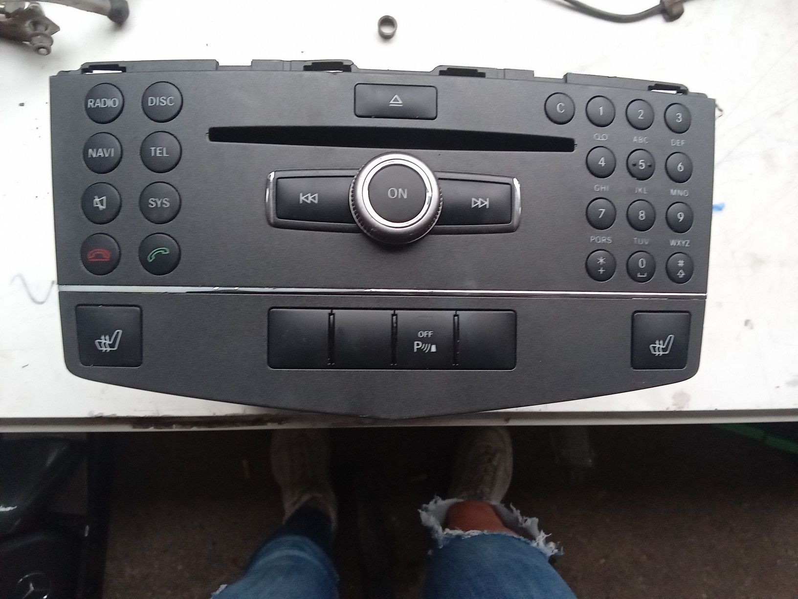 Radio CD nawigacja Mercedes W204