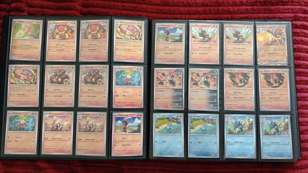 Pokemon TCG Paradox Rift Full Set 182/182 + Reverse (łącznie 344 karty
