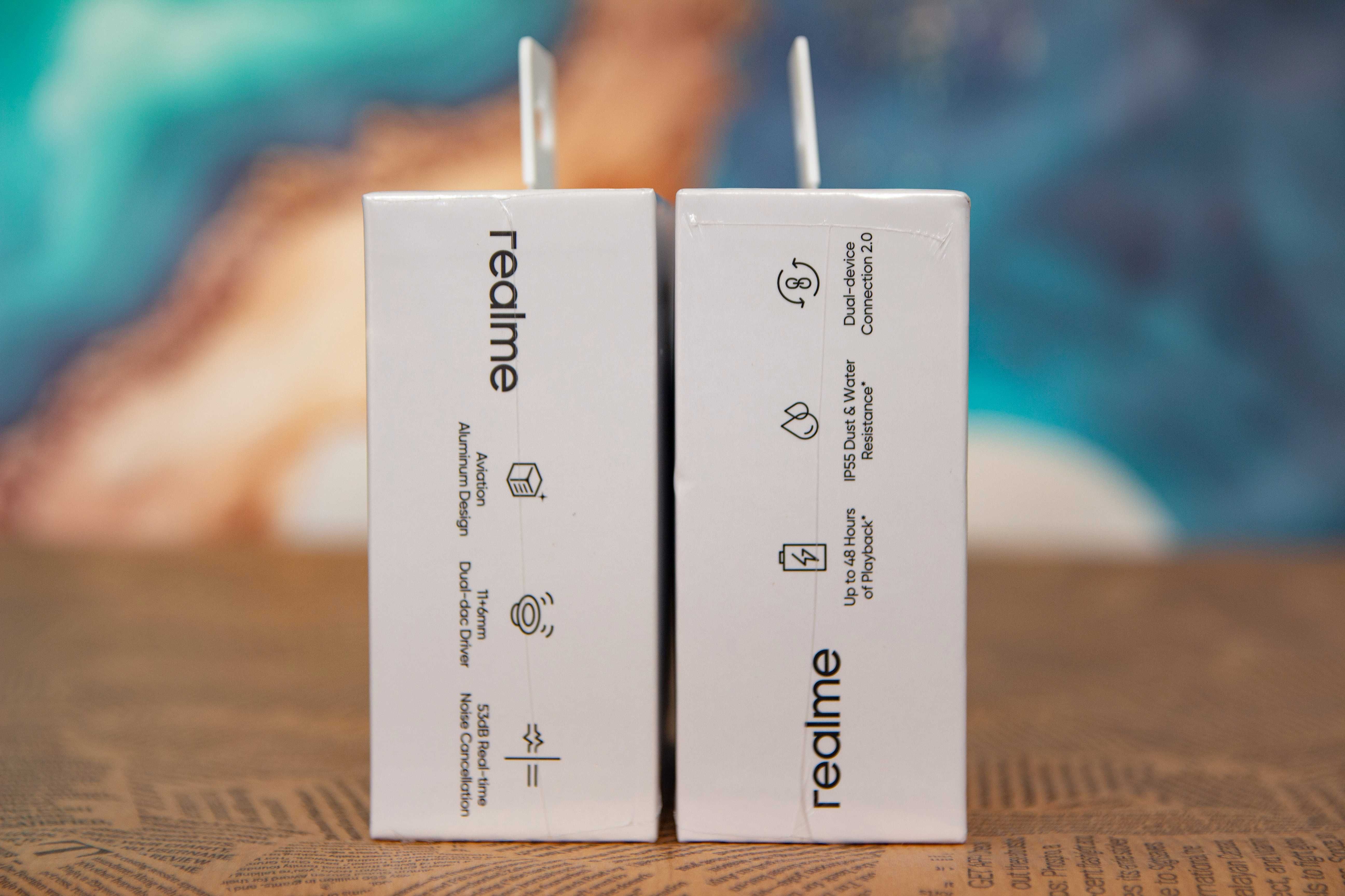 + ЧОХОЛ! Realme Buds Air 7 Pro(White)|TWS Наушники беспроводные