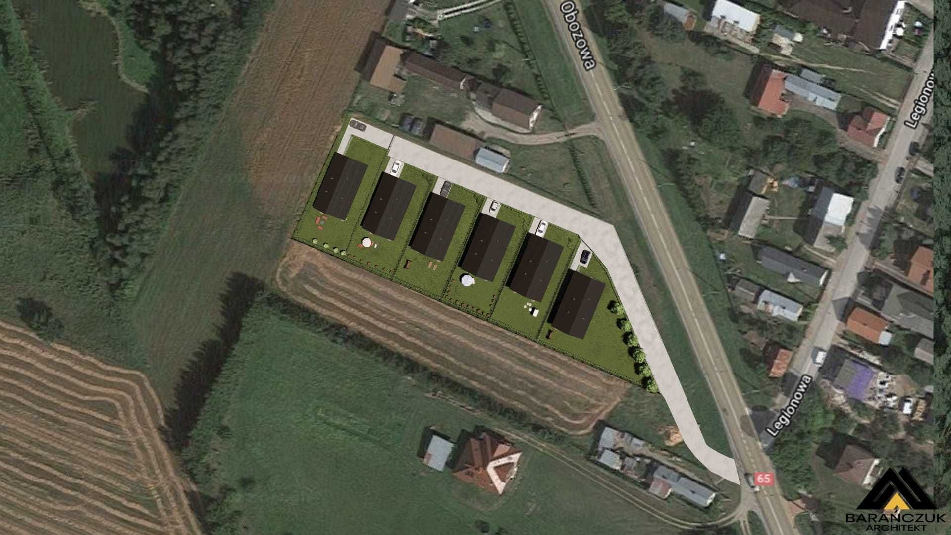 Parterowy dom w stanie deweloperskim w Knyszynie