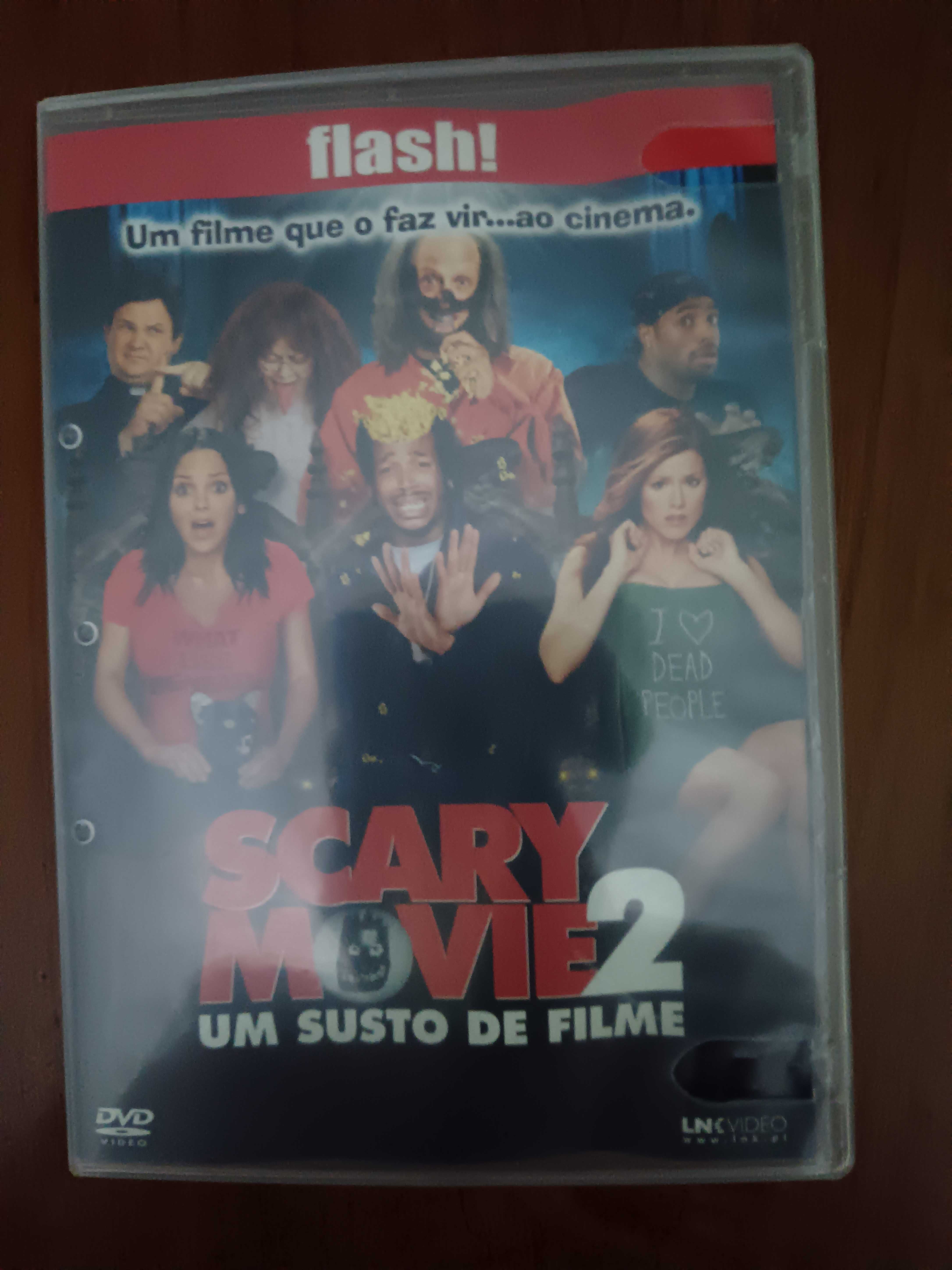 filme dvd original - scary movie - 2