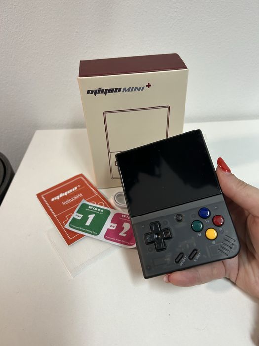 Consola Miyoo Mini Plus Crystal Black