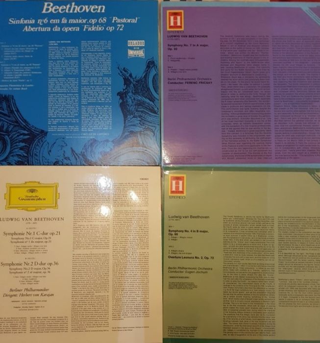 Discos vinil Beethoven