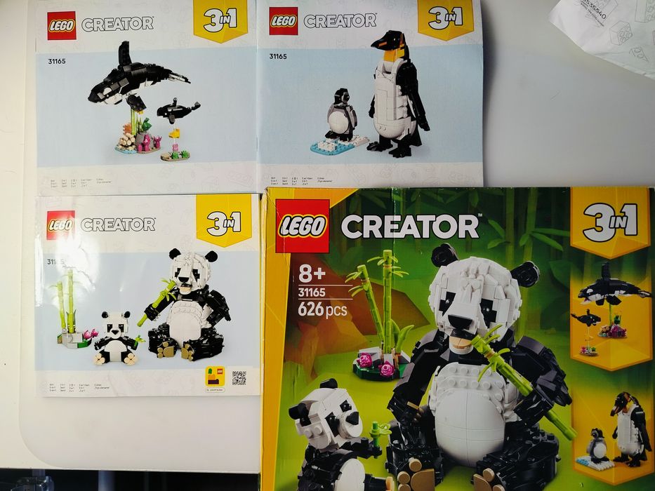 LEGO dzikie zwierzęta