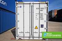 Kontenery chłodnicze 40 HCRF wynajem chłodnia kontenerowa