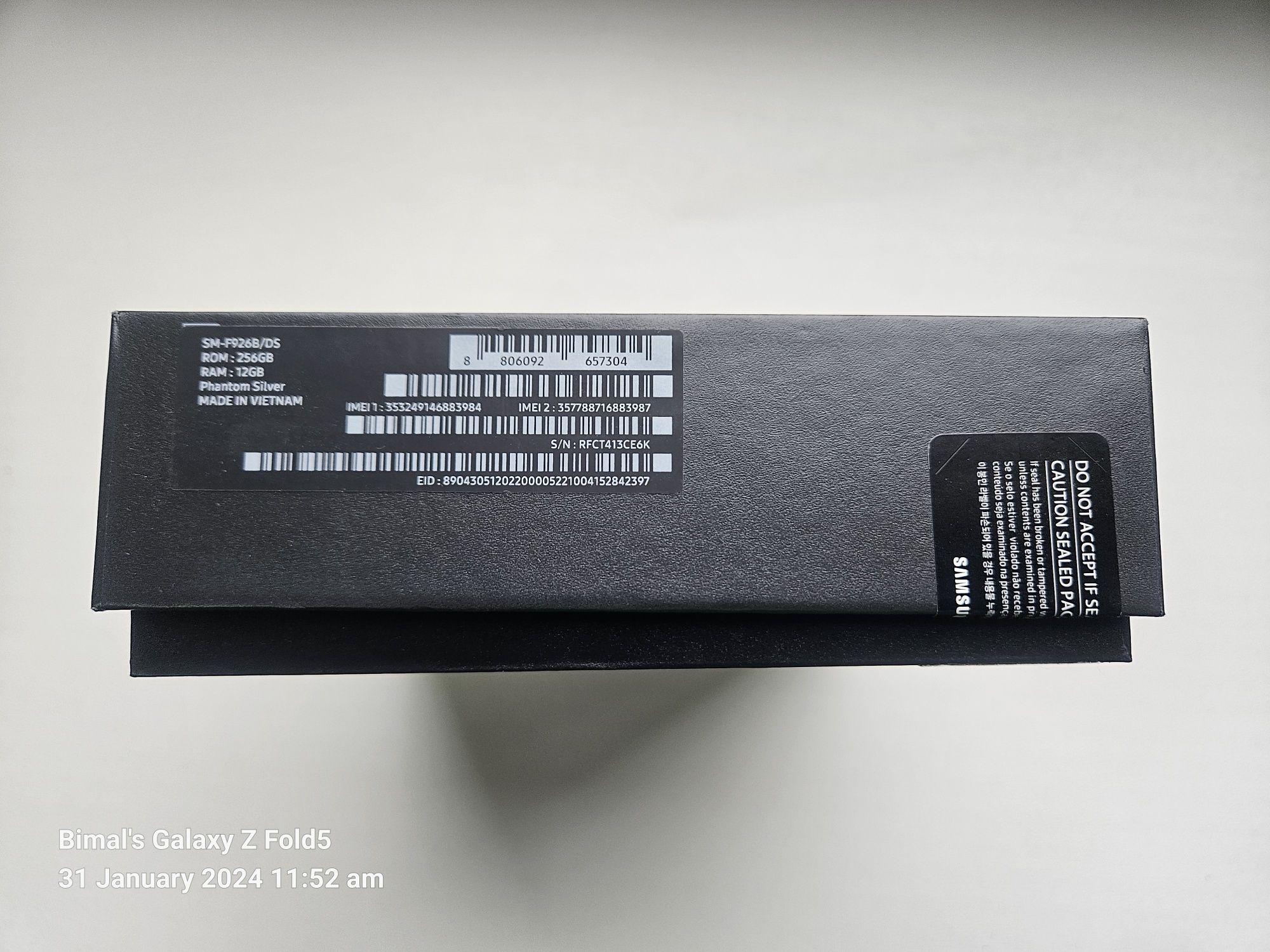 Samsung Galaxy Z Fold3, 256GB - srebrny- Gwarancja