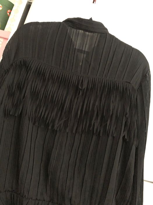 Bomberka z frędzlami Zara