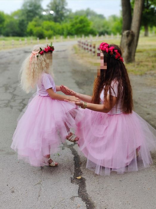 Сукні фемелі лук, новорічні, для фотосессії, урочистої події