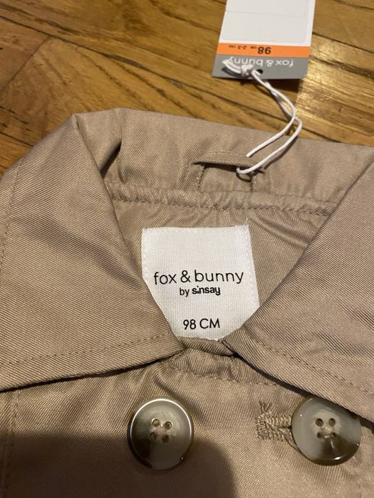 Płaszczyk dla dziewczynki sinsay 98