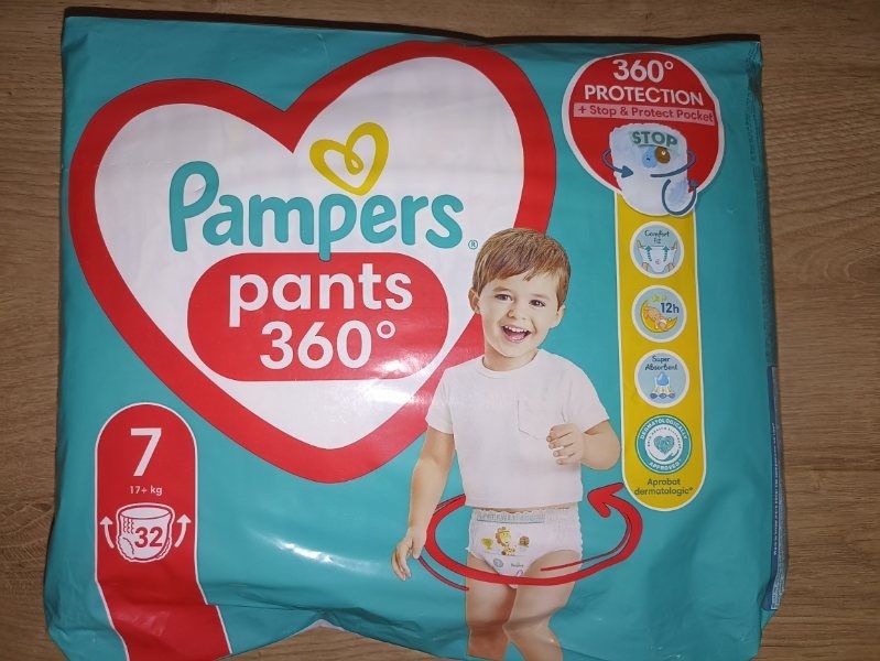 Pampers Pants rozmiar 7
