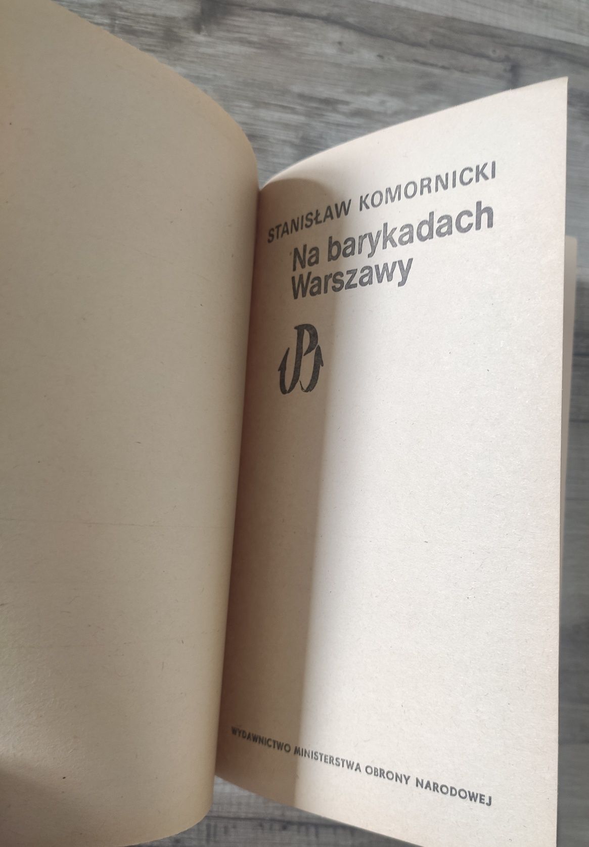 Na barykadach Warszawy Stanisław Komornicki