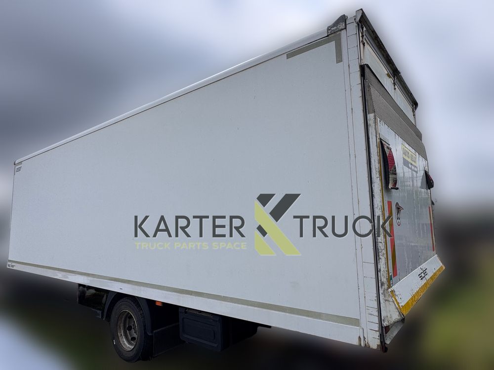 Будка кузов кунг 8,15/2,45/2,40 Saxas + гідроборт man daf renault merc