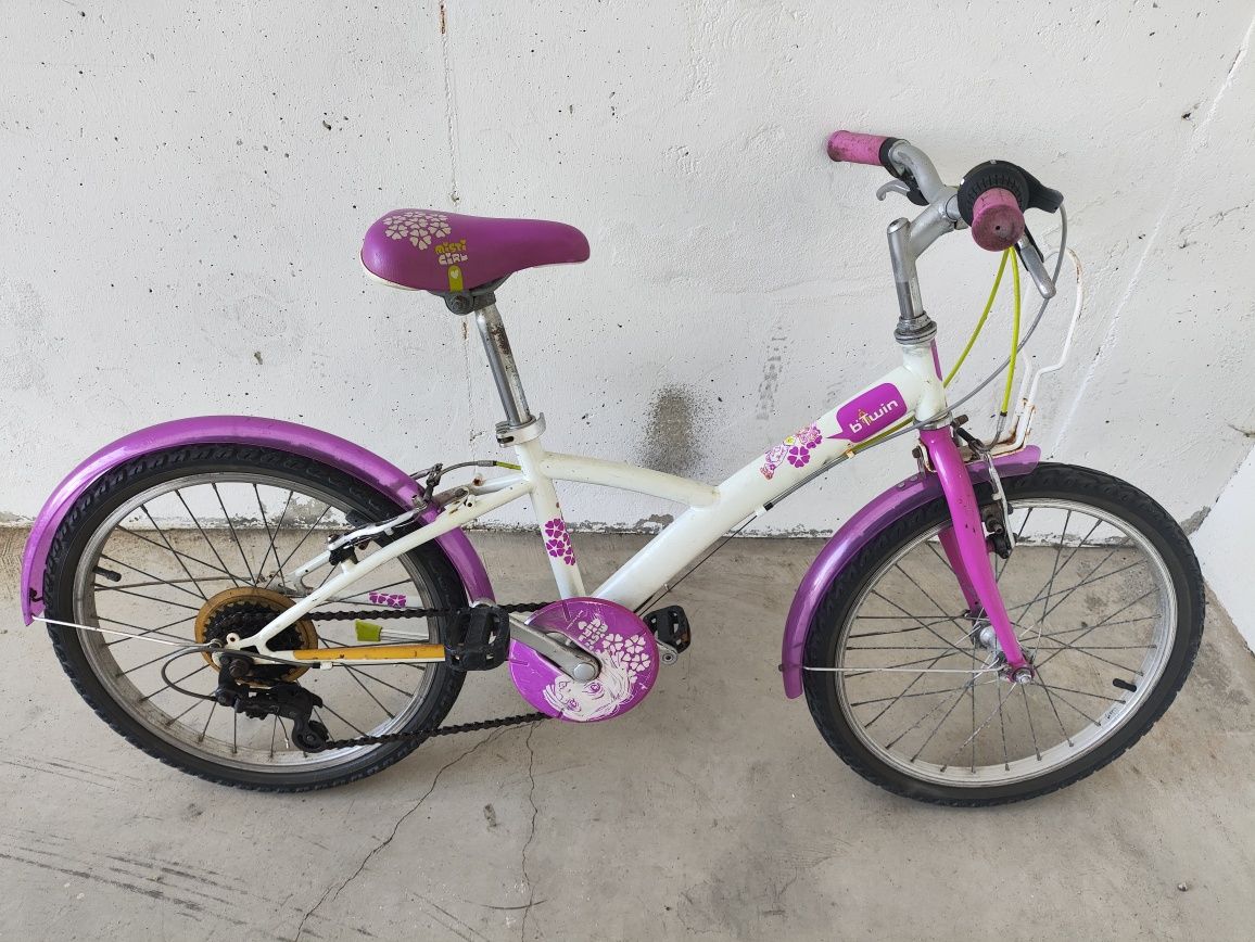 Bicicleta de criança com velocidades