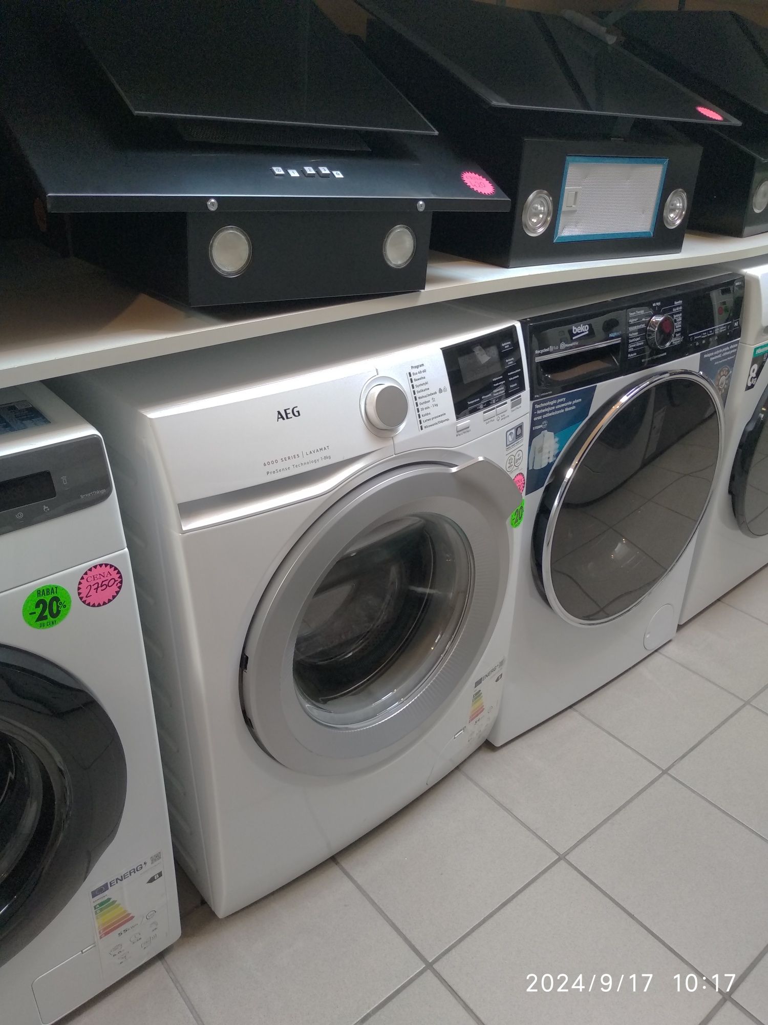 OUTLET Janki ul Wspólna 6 Pralka AEG L6FLG48SP