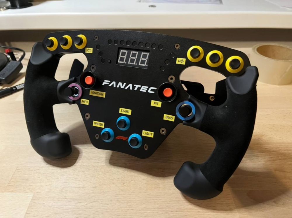 Fanatec csl dd 8 nm + Fanatec clubsport formula v2