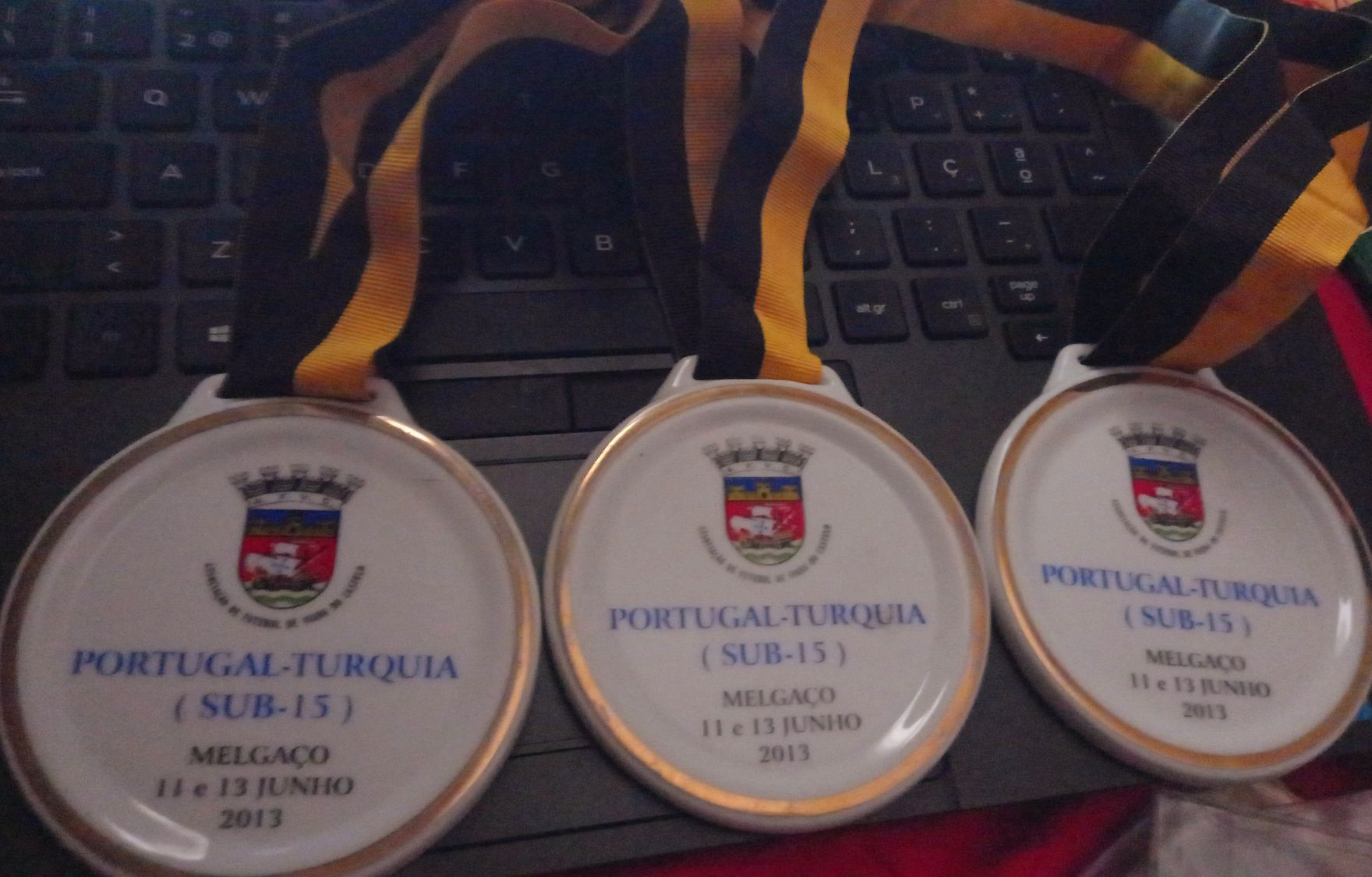 Medalhas Portugal Turquia