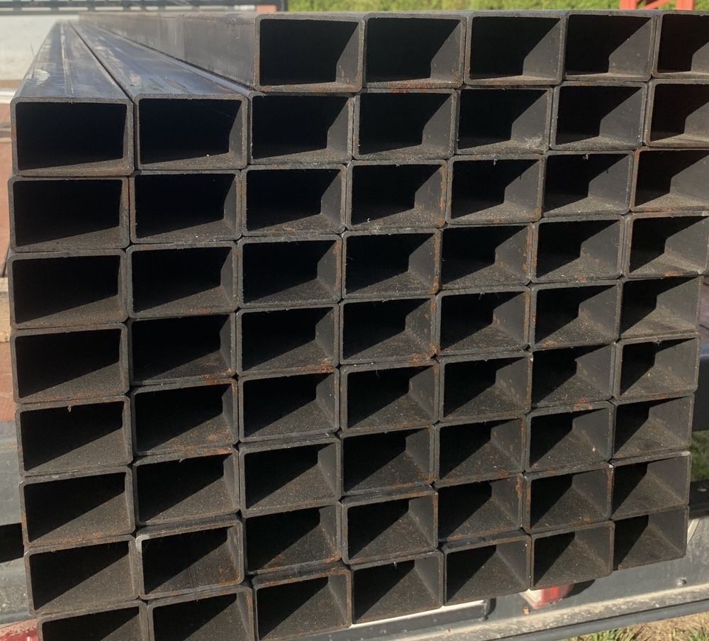 Profil stalowy czarny 60x40x2 profil na bramy ogrodzenia balustrady