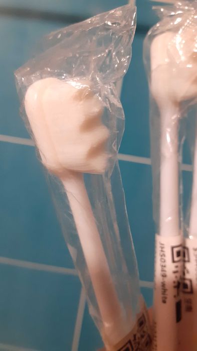 Szczoteczki do zębów z cienkim, gęstym włosiem, 4 szt., szczoteczka