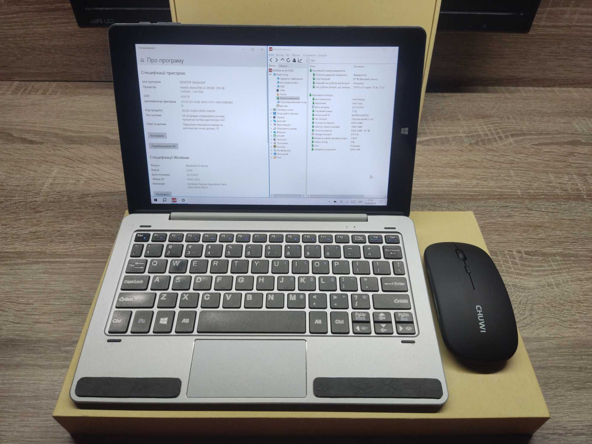 Chuwi HiBook Pro (Модифікований)